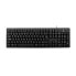 Фото #1 товара V7 USB/PS2 Wired Keyboard – ES - Full-size (100%) - Wired - USB - Mechanical - QWERTY - Black