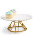 Фото #1 товара Round Marble Elevated Server, Created for Macy's