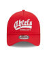 Фото #3 товара Men's Red Kansas City Chiefs Caliber Trucker 9FORTY Adjustable Hat