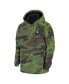 ფოტო #3 პროდუქტის Men's Camo Michigan State Spartans Hoodie Full-Snap Jacket