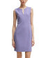 ფოტო #1 პროდუქტის Women's Notch Neckline Sleeveless Dress