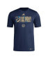 Фото #3 товара Футболка Adidas мужская Philadelphia Union 2024 синего цвета AEROREADY T-Shirt