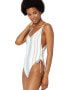 Фото #2 товара Roxy Women's 240851 Print Beach Classics Fashion One Piece Swimsuit Size XS