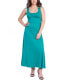 Women's Relaxed Sleeveless Tunic A-Line Long Dress