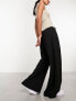 Closet London tailored wide leg trouser in black