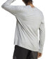 Фото #6 товара Men's Basic Badge of Sport Long-Sleeve Crewneck T-Shirt