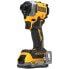 Фото #3 товара DeWALT Akku Schlagschrauber DCF850E2T 18V 1/4", 2x1,7 Powerstack Akkus, Lader