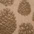 Cushion Synthetic Fabric 45 x 45 cm Pine cone
