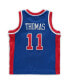 Baby Boys and Girls Isiah Thomas Blue Detroit Pistons 1988/89 Hardwood Classics Retired Player Jersey
