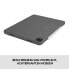 Фото #8 товара Logitech Combo Touch for iPad Pro 12.9-inch (5th and 6th gen) - QWERTZ - German - Trackpad - 1.9 cm - 1 mm - Apple