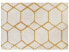 Фото #1 товара Ковер Beliani Teppich BEYLER Handgewebter, Baumwollteppich 160x230 см, с геометрическим узором, цвета кремового