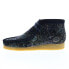Фото #9 товара Clarks Wallabee Boot 26162546 Mens Blue Suede Lace Up Chukkas Boots