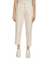 ფოტო #1 პროდუქტის Women's Drawstring Cotton Pants