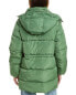 Ganni Oversized Puffer Coat Women's Green S/M - фото #2