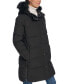 ფოტო #3 პროდუქტის Women's Faux-Fur-Trim Hooded Puffer Coat, Created for Macy's