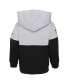 ფოტო #4 პროდუქტის Toddler Boys and Girls Black, Heather Gray Chicago White Sox Two-Piece Playmaker Set