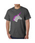 Фото #1 товара Men's Word Art T-Shirt - Unicorn