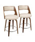 Cecina 24" Counter Stool, Set of 2