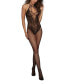 Фото #1 товара Fishnet Body Stocking Lingerie with Crotchless Teddy Design & Caged Neckline