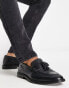 Walk London west tassel loafers in pebble leather