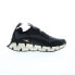 Фото #1 товара Reebok Zig Dynamica CLW Womens Black Lace Up Lifestyle Sneakers Shoes 7