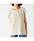 ფოტო #1 პროდუქტის Women's Camden Short Sleeve Sweater