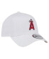 Men's White Los Angeles Angels TC A-Frame 9FORTY Adjustable Hat