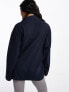 Фото #7 товара ASOS DESIGN long sleeve half zip t-shirt in navy