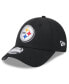 Men's Black Pittsburgh Steelers 2024 NFL Draft 9FORTY Adjustable Hat