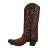 Фото #6 товара Corral Boots Ld Chocolate Lamb Tooled Inlay Snip Toe Cowboy Womens Brown Casual