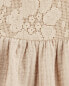 Baby Lace Tiered Flutter Dress 9M