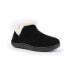 Tempur-Pedic Vallery Bootie Womens Black Casual Slippers TP6107-001