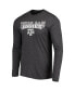 Men's Maroon and Heathered Charcoal Texas A&M Aggies Meter Long Sleeve T-shirt and Pants Sleep Set