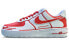 Фото #1 товара 【定制球鞋】 Nike Air Force 1 Low 空军一号 东方之冠 中国馆 白红中国风定制 低帮 板鞋 男款 白红 / Кроссовки Nike Air Force CW2288-111