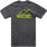 Alpinestars T-shirt ALPINESTARS RIDE 4.0 CSF TEE, Charcoal/Lime/Black Rozmiar: XL