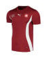 ფოტო #2 პროდუქტის Men's Red Switzerland National Team 2023/24 Pre-Match Jersey