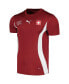 Фото #2 товара Men's Red Switzerland National Team 2023/24 Pre-Match Jersey