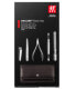 Zwilling 97436-004-0 - Black - Stainless steel - Stainless steel - 5 pc(s) - Black - Leather - 1 pc(s)