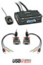 Фото #5 товара Lindy 2 Port VGA - USB 2.0 & Audio Cable KVM Switch - Black