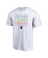 ფოტო #2 პროდუქტის Men's White Dallas Mavericks Team City Pride T-Shirt