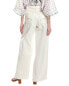 Фото #2 товара Farm Rio Embroidered Floral Twill Pant Women's White Xl