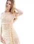 Фото #2 товара Ghospell lace midaxi dress in vintage cream