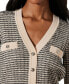 ფოტო #5 პროდუქტის Women's Ellory V-Neck Cardigan