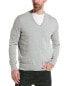 Фото #1 товара Brooks Brothers Jersey V-Neck Sweater Men's S