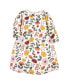 ფოტო #3 პროდუქტის Toddler Girls Cotton Dresses, Fall Botanical