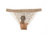 Фото #1 товара Skin 270947 Women's Pink Beige Wayland Lace Hipster Briefs Underwear Size L