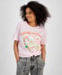 ფოტო #1 პროდუქტის Juniors' Mushrooms Hello Kitty & Friends T-Shirt