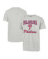 Фото #1 товара Men's Heather Gray Philadelphia Phillies Sandy Daze Franklin T-shirt