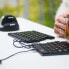Фото #3 товара R-Go Split R-Go Break ergonomic keyboard - QWERTY (US) - wired - black - Mini - Wired - USB - QWERTY - Black