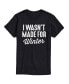 Фото #1 товара Men's Wasn't Made For Winter Short Sleeve T-shirt